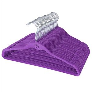 Purple Velvet Hangers